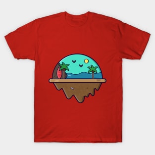 Beachy island - Icon T-Shirt